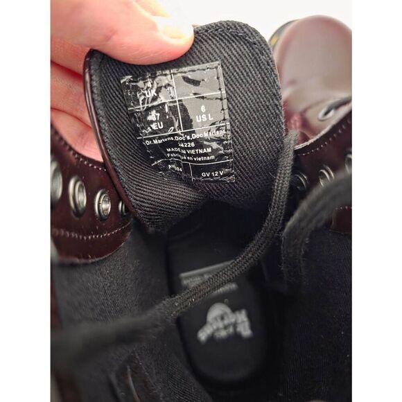 Dr. Martens Vegan 1460 Lace Up Boots Lady 6 - Picture 11 of 12